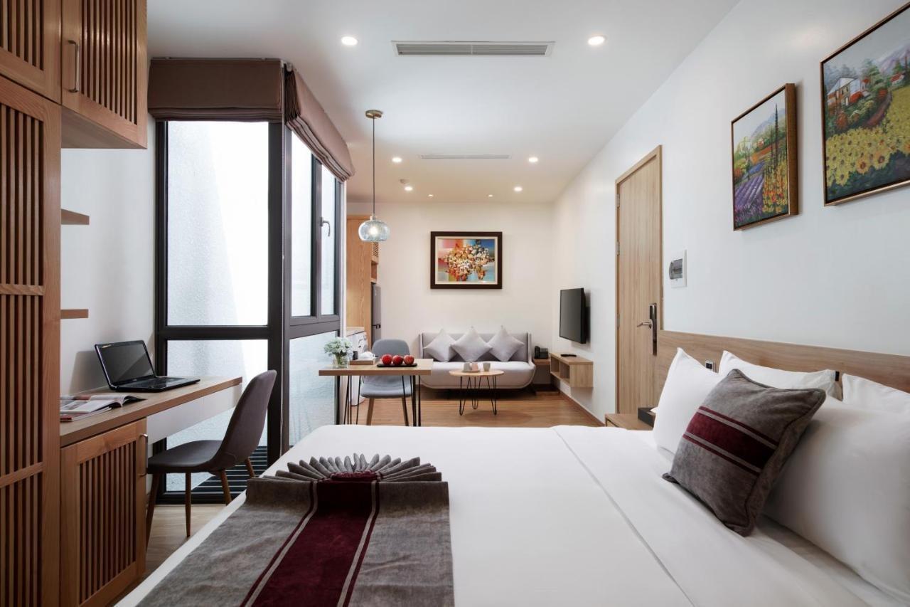 The Galaxy Home Hotel & Apartment Hanoi Exterior foto