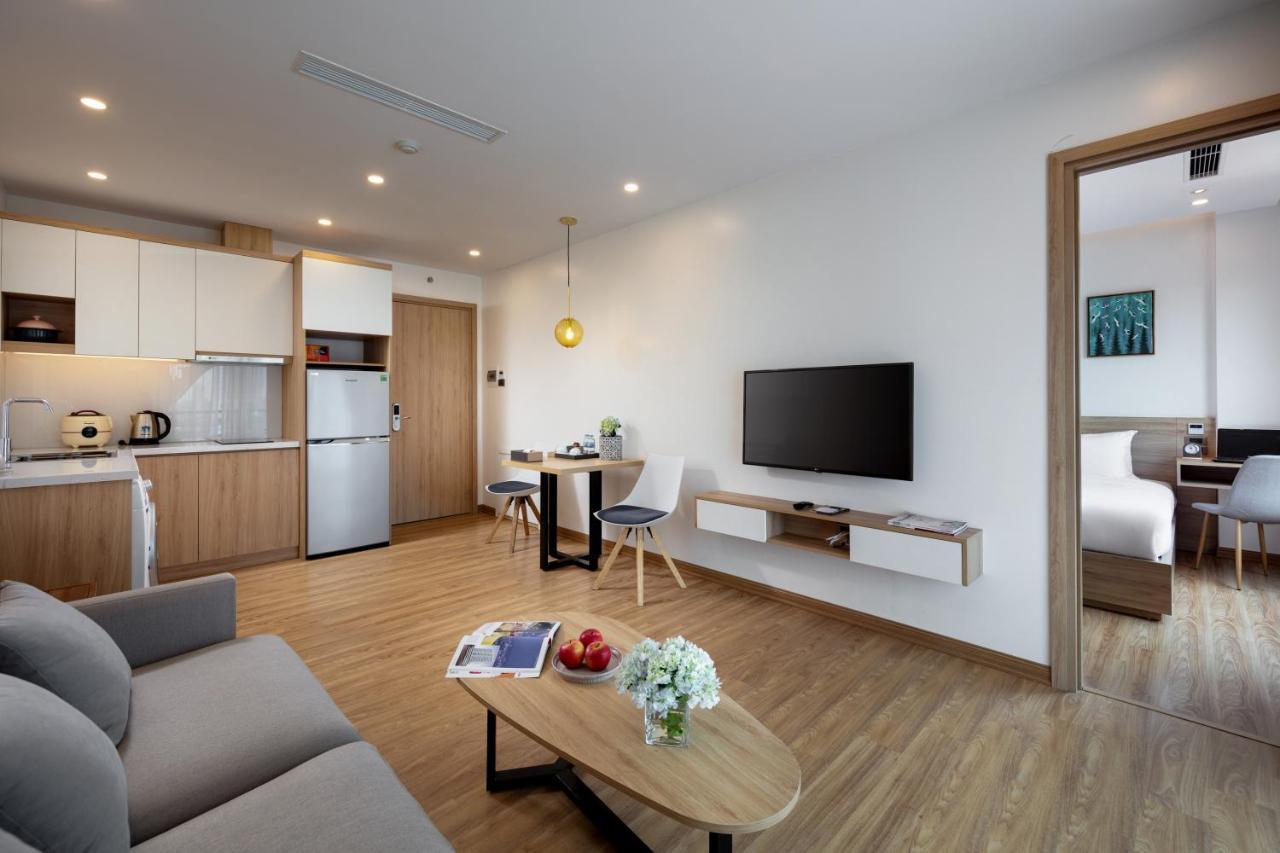 The Galaxy Home Hotel & Apartment Hanoi Exterior foto